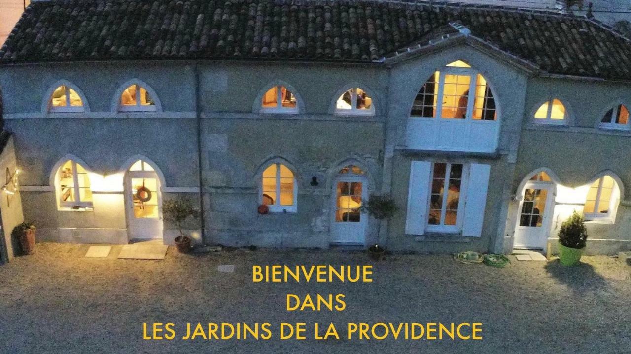 干邑 Les Jardins De La Providence酒店 外观 照片